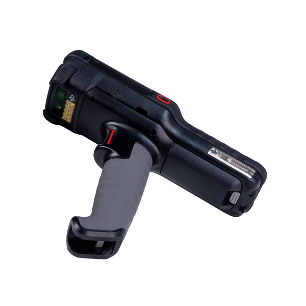 Honeywell CK67 Mobile Computer von unten, Pistolengriff